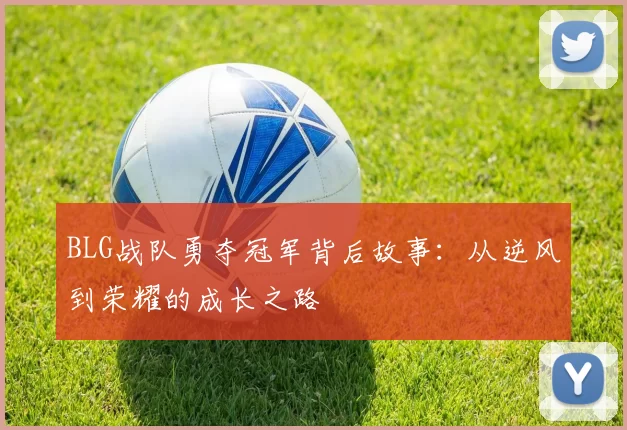 BLG战队勇夺冠军背后故事：从逆风到荣耀的成长之路